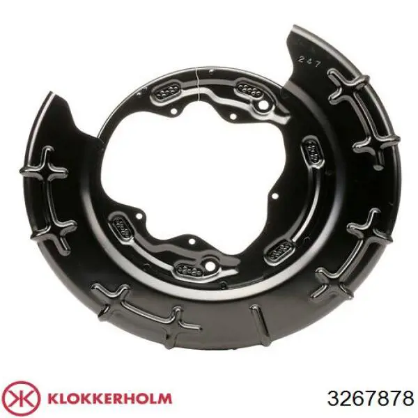 Protector de disco de freno trasero derecho Klokkerholm 3267878 precio, desde 33,59 EUR
