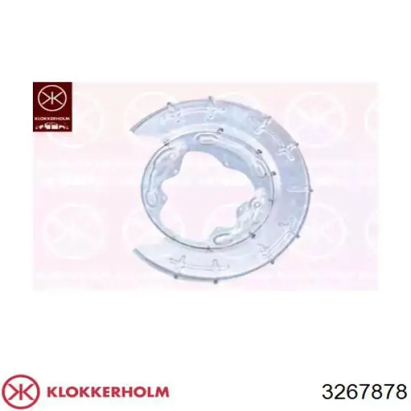 Comprar 3267878 Klokkerholm Protector de disco de freno trasero derecho
