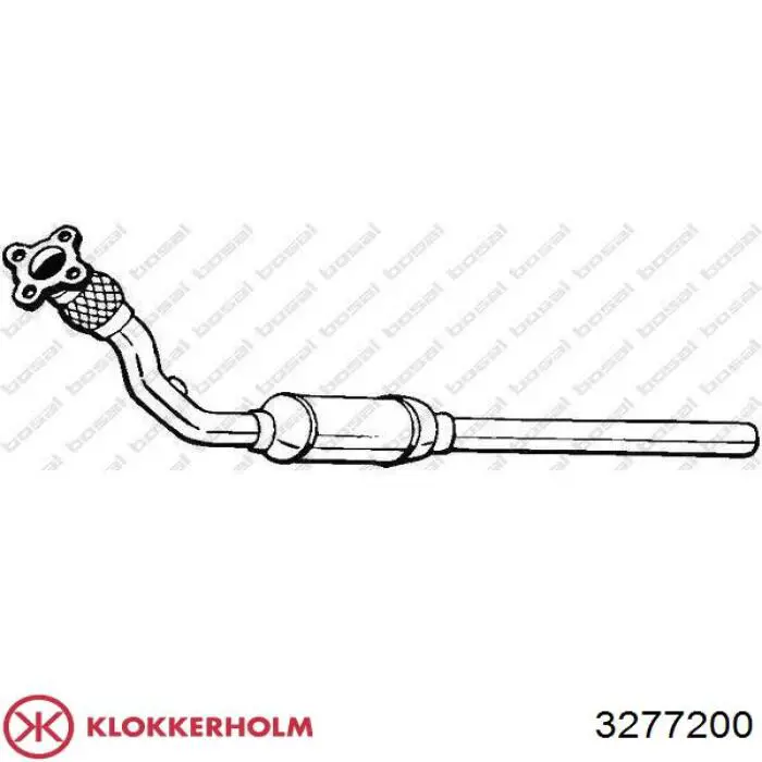 3277200 Klokkerholm soporte de radiador completo