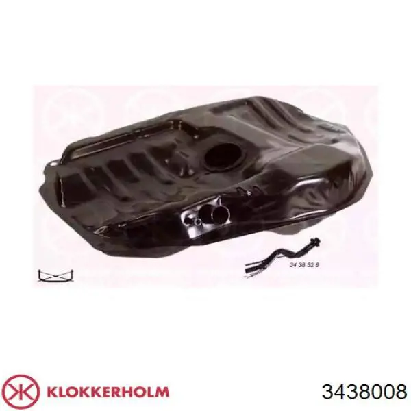 Depósito de gasolina Mazda GJ8342110A precio, desde 1349,68 EUR