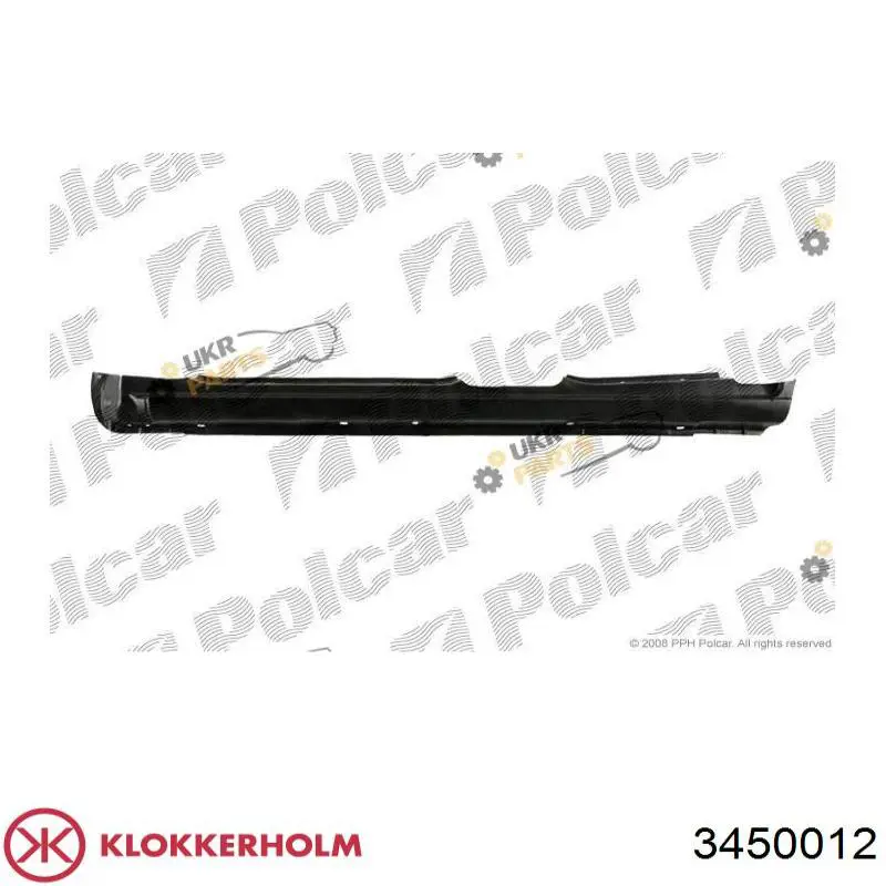 3450012 Klokkerholm Umbral de puerta, derecha