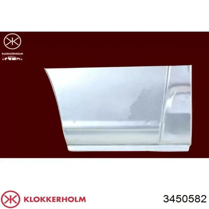 3450582 Klokkerholm repuesto de arco de rueda trasero derecho