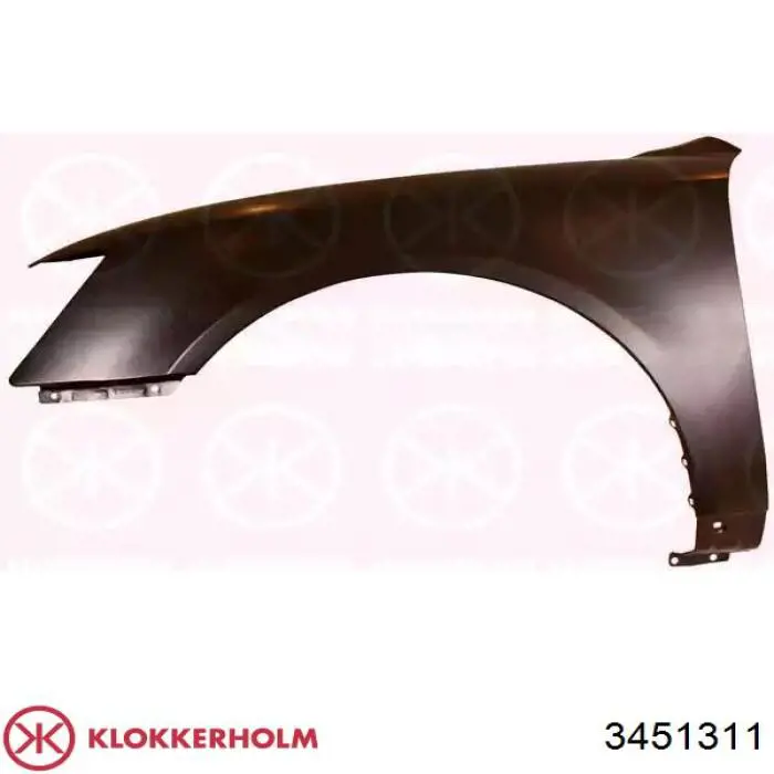 Aleta delantera izquierda VAN Wezel 2754655