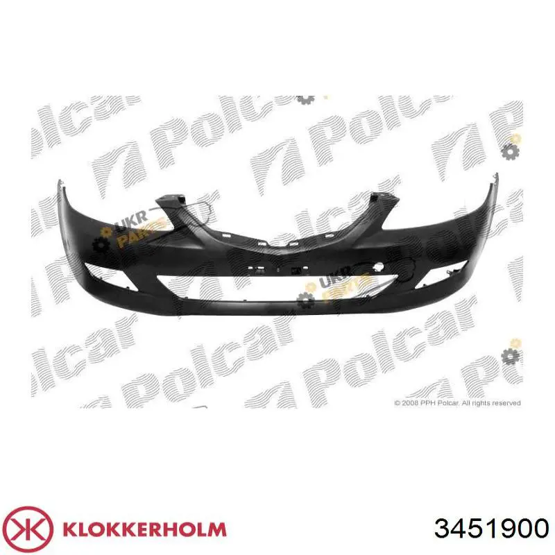 Parachoques delantero Mazda 6 GG