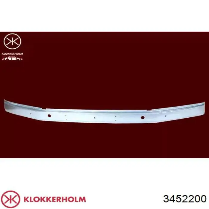 3452 200 Klokkerholm soporte de radiador completo