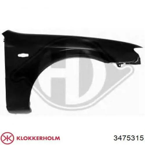 3475315 Klokkerholm guardabarros delantero izquierdo