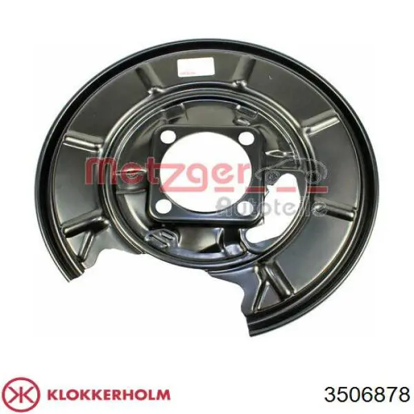 Protector de disco de freno trasero derecho A1694230220 Mercedes