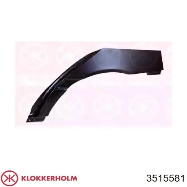 Comprar 3515581 Klokkerholm Parte de reparación del arco de la rueda trasera izquierda