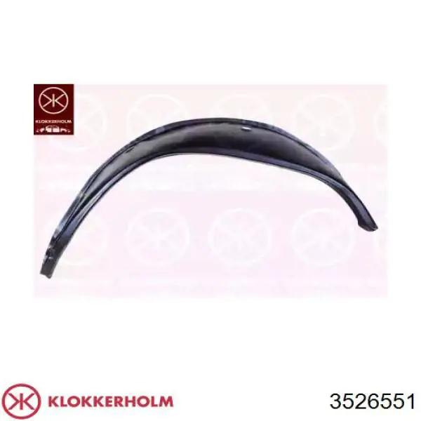 Arco de guardabarros trasero izquierdo Klokkerholm 3526551 precio, desde 49,86 EUR