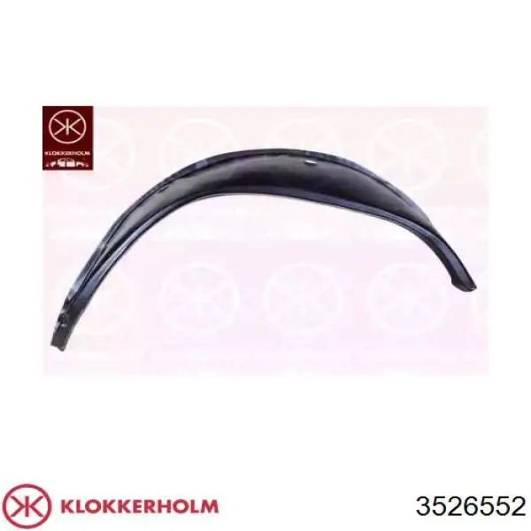 Arco de guardabarros trasero derecho Klokkerholm 3526552 precio, desde 39,39 EUR