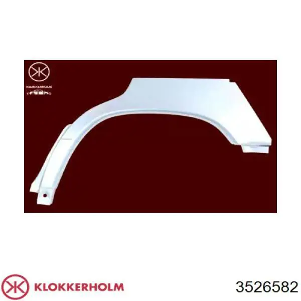 Comprar 3526582 Klokkerholm Parte de reparación del arco de la aleta trasera derecha