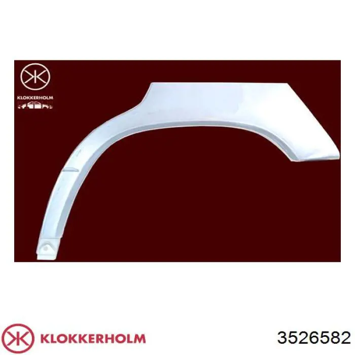 Parte de reparación del arco de la aleta trasera derecha Klokkerholm 3526582 precio, desde 27,07 EUR