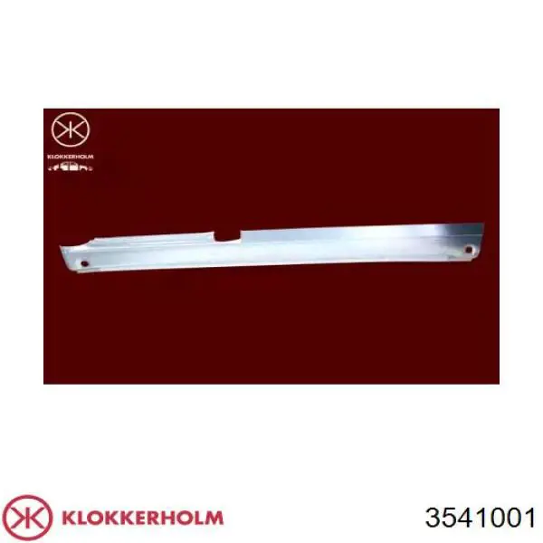Umbral exterior izquierdo Klokkerholm 3541001