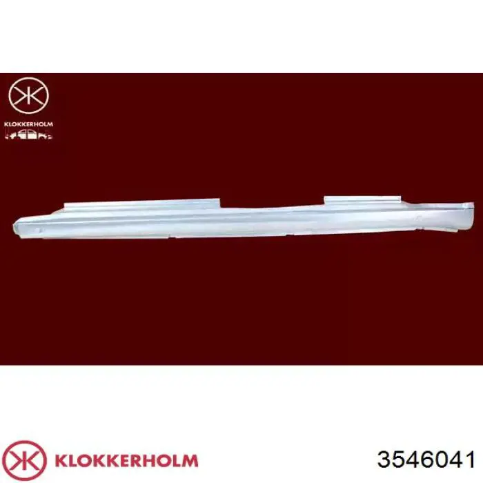 3546041 Klokkerholm Chapa de acceso izquierda