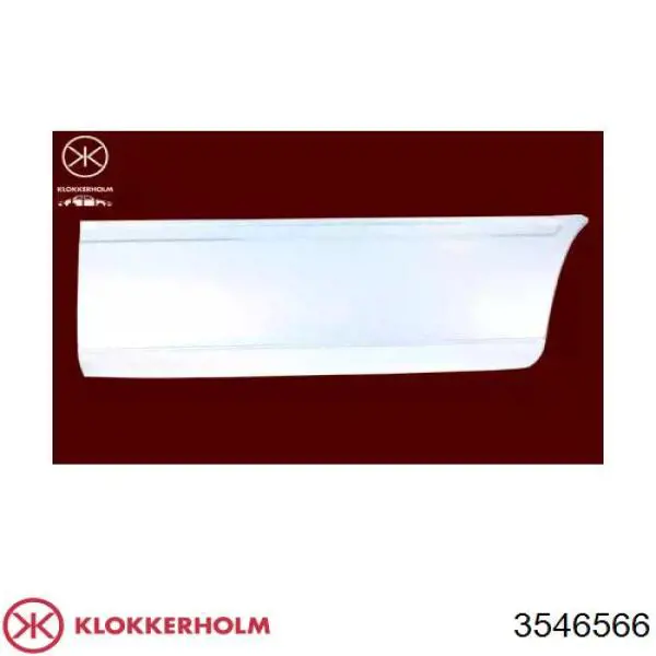 Parte de reparación del arco de la aleta trasera derecha Klokkerholm 3546566 precio, desde 45,47 EUR