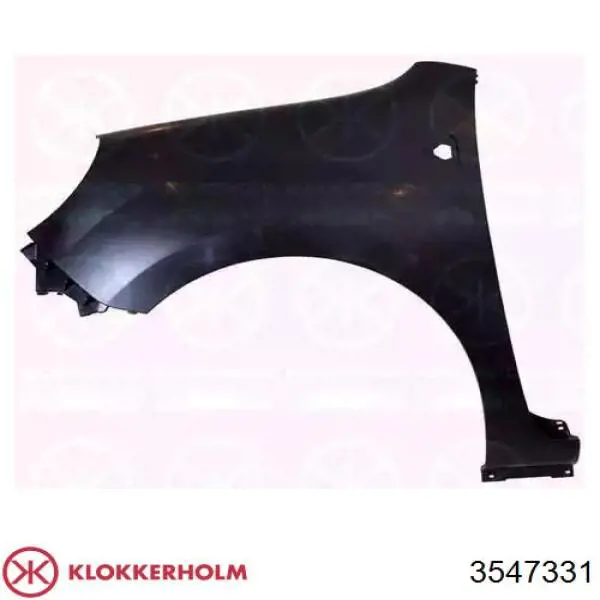 3547331 Klokkerholm Parte de reparación del guardabarros delantero izquierdo