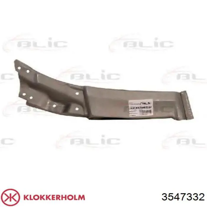 Arco de guardabarros delantero derecho Klokkerholm 3547332 precio, desde 41,33 EUR