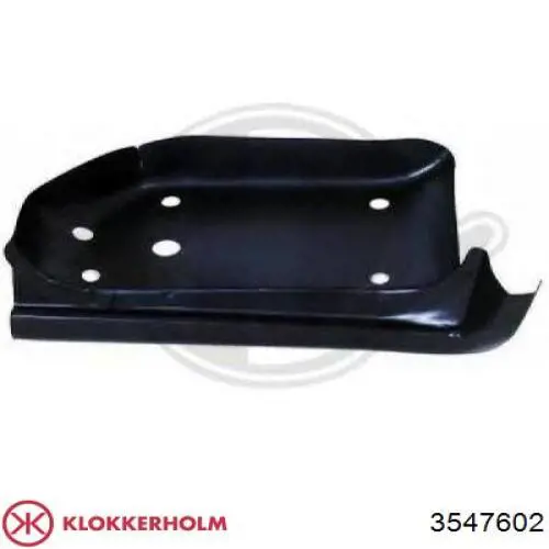 Parte de reparación del arco de la aleta trasera derecha 3547602 Klokkerholm