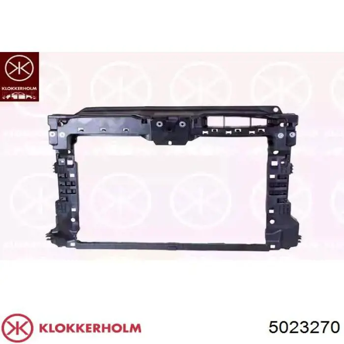 5023270 Klokkerholm soporte de radiador superior (panel de montaje para foco)