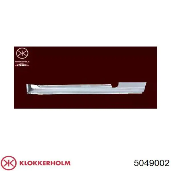 5049002 Klokkerholm chapa de acceso derecha