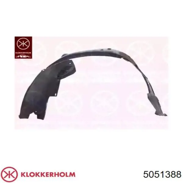 Guardabarros interior derecho, aleta delantera Klokkerholm 5051388 precio, desde 22,78 EUR