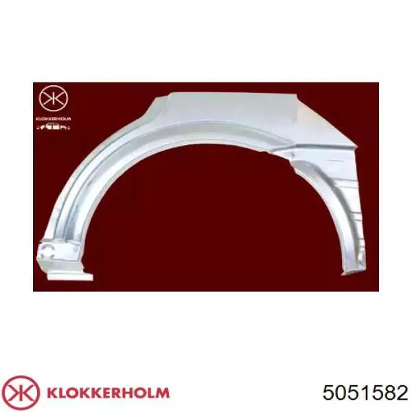 Comprar 5051582 Klokkerholm Parte de reparación del arco de la aleta trasera derecha