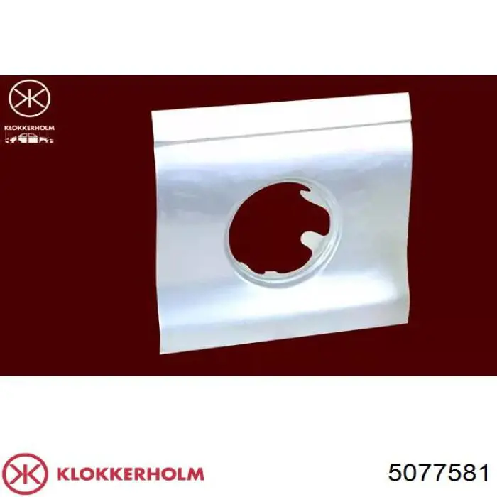 5077581 Klokkerholm Parte de reparación del arco de la rueda trasera izquierda