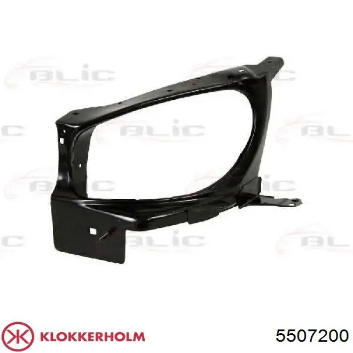Soporte de radiador completo Peugeot 206 2A/C