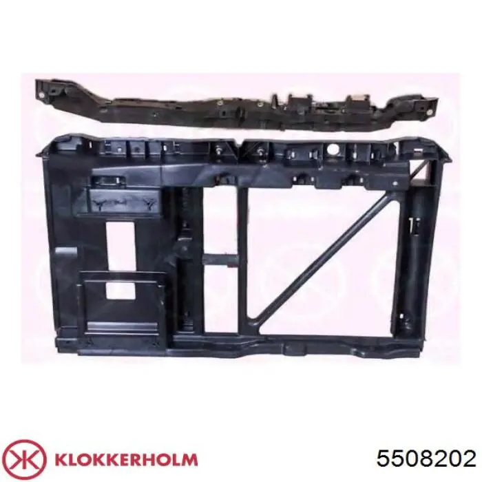 5508202 Klokkerholm soporte de radiador completo