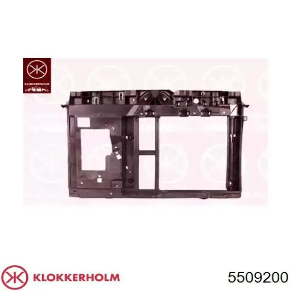 5509200 Klokkerholm soporte de radiador completo