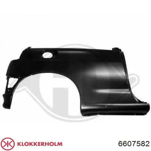 6607582 Klokkerholm repuesto de arco de rueda trasero derecho