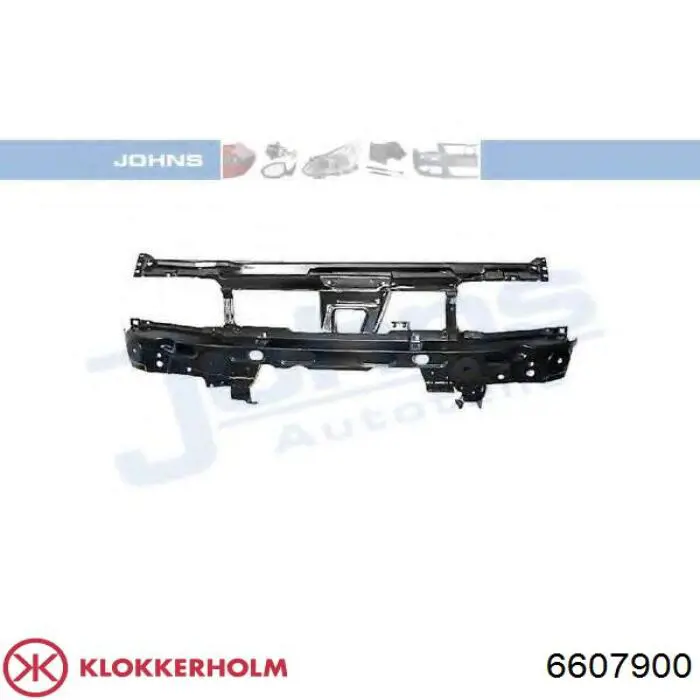 6607900 Klokkerholm parachoques delantero