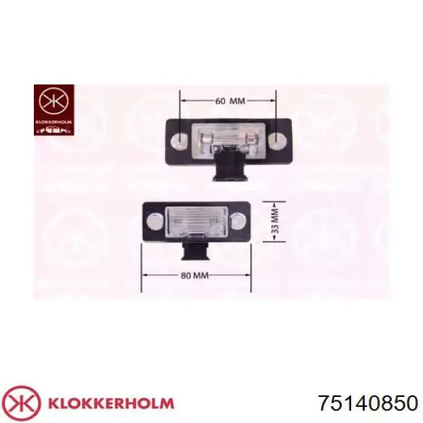 Comprar 150545002 TYC Luz matricula