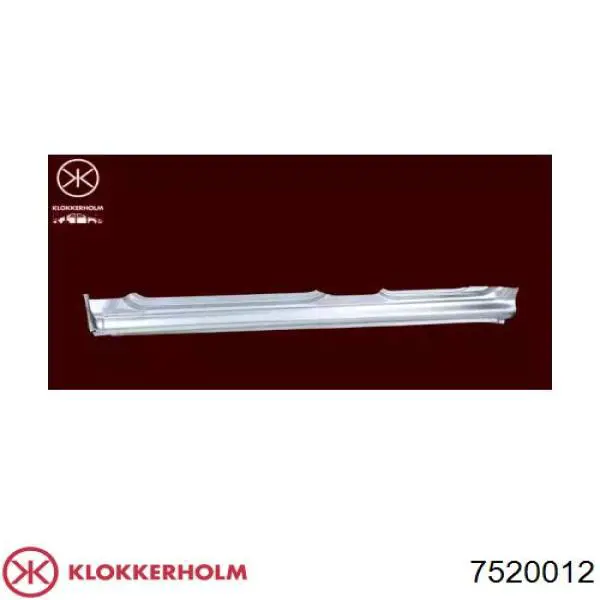 Umbral exterior derecho Klokkerholm 7520012 precio, desde 43,45 EUR