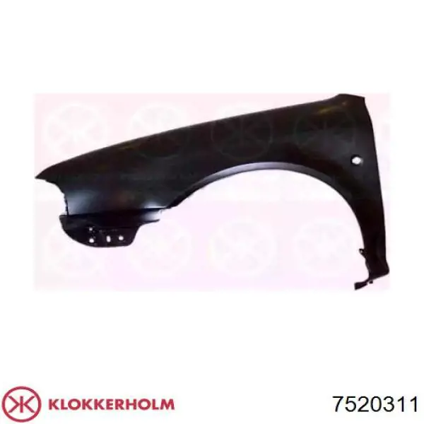 Aleta delantera izquierda Klokkerholm 7520311 precio, desde 95,83 EUR