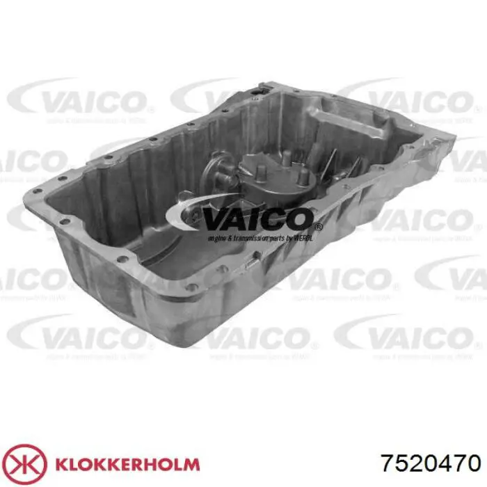 Cárter de aceite del motor 7520470 Klokkerholm