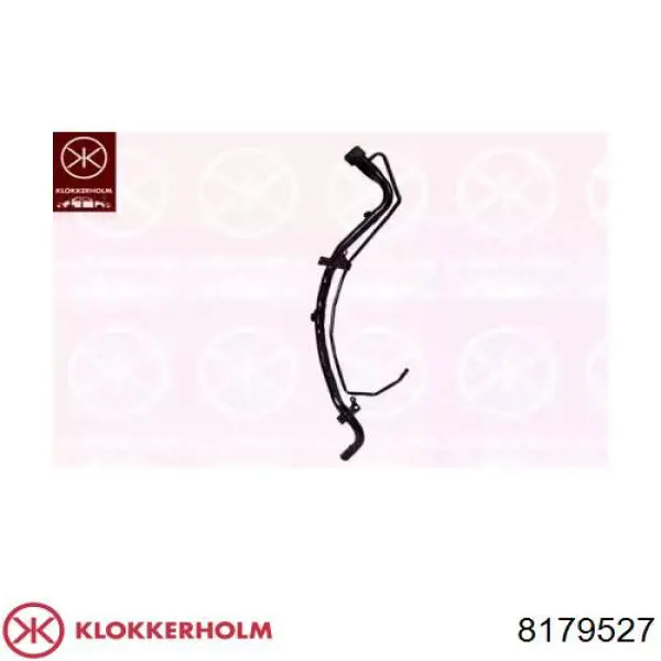 8179527 Klokkerholm tubo del tanque, al cuello de llenado