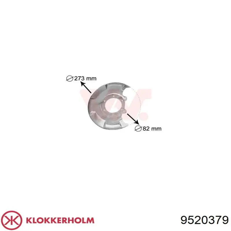 Chapa protectora contra salpicaduras, disco de freno delantero izquierdo Volkswagen Caddy 1 (14)