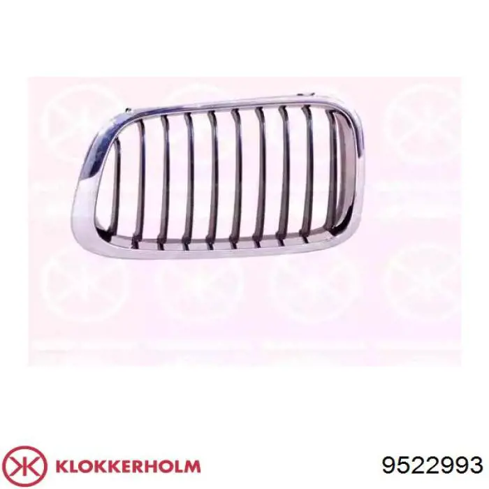 9522993 Klokkerholm panal de radiador