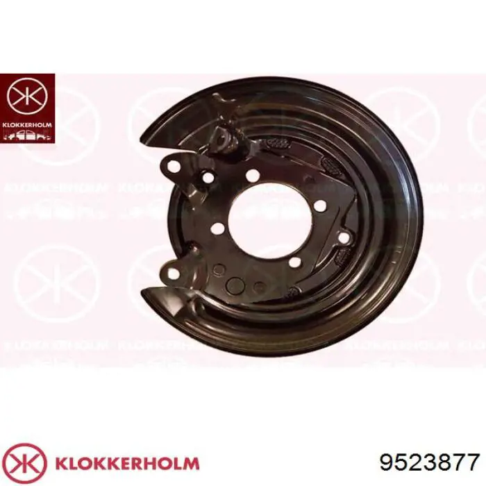 Comprar 9523877 Klokkerholm Protector de disco de freno trasero izquierdo