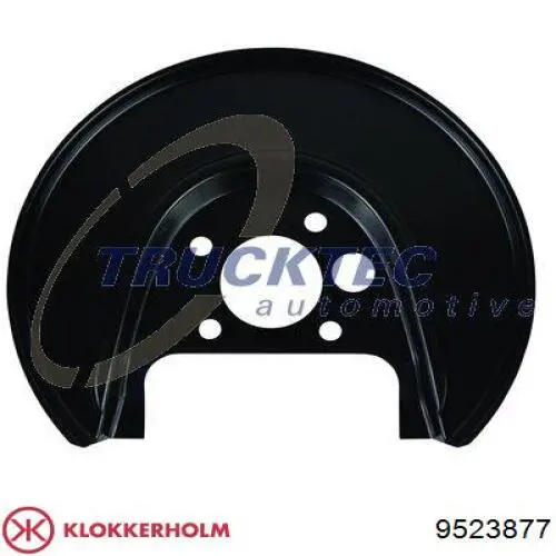 Comprar 9523877 Klokkerholm Protector de disco de freno trasero izquierdo