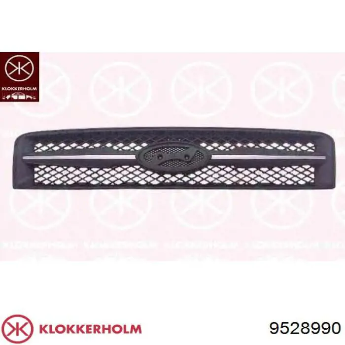 9528990 Klokkerholm panal de radiador