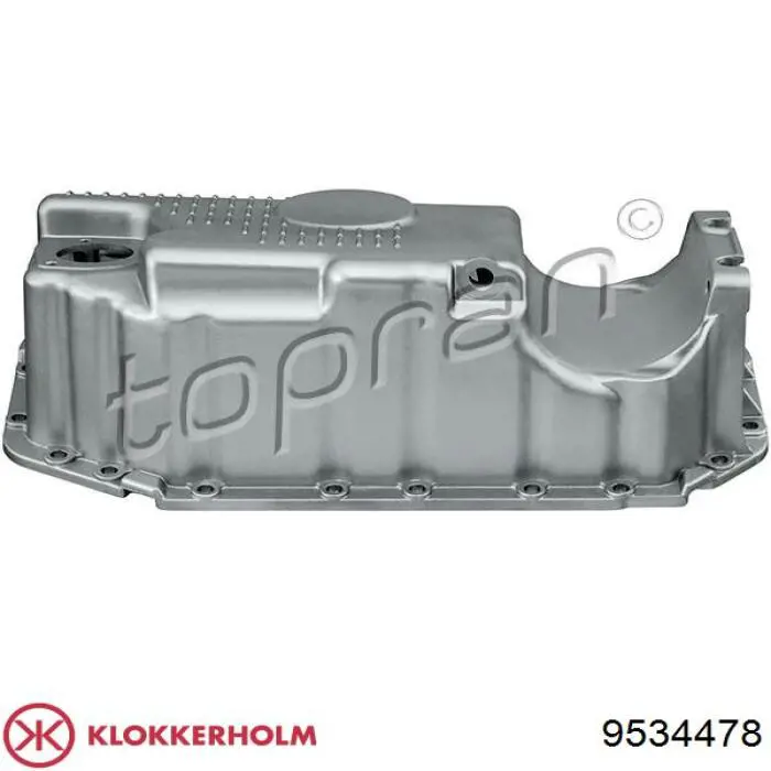 Cárter de aceite del motor 06F103601BA VAG