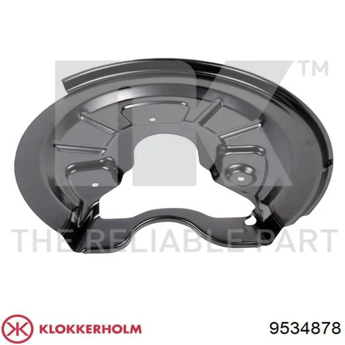 Chapa protectora contra salpicaduras, disco de freno trasero derecho para Volkswagen Golf (AJ5)