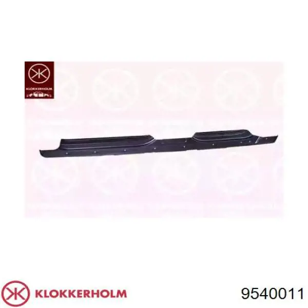 Chapa de acceso izquierda Volkswagen Passat (B6, 3C5)