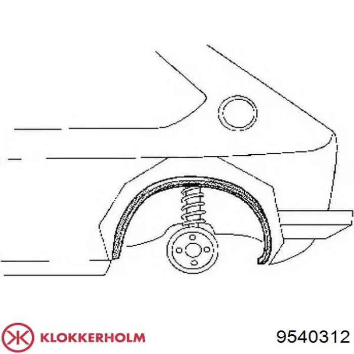 Guardabarros delantero derecho para Volkswagen Jetta (16)