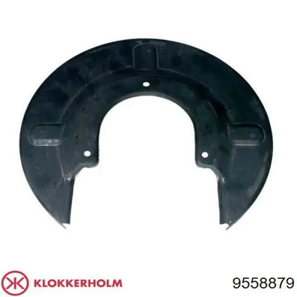 Chapa protectora contra salpicaduras, disco de freno trasero Klokkerholm 9558879