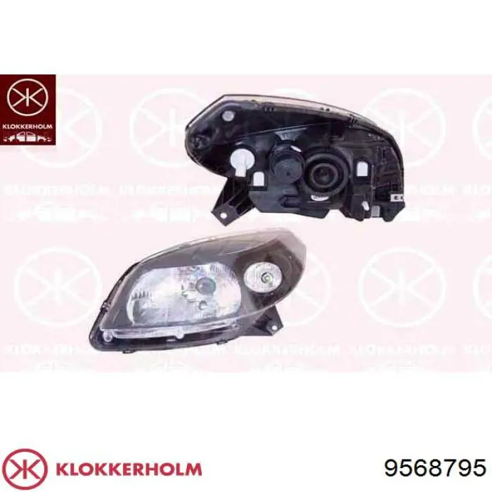 9568795 Klokkerholm protección motor /empotramiento