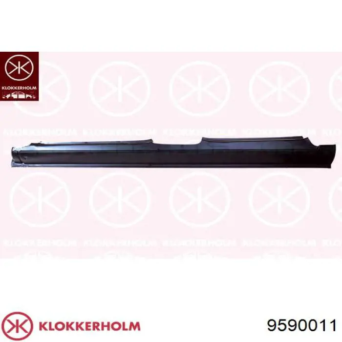 Umbral exterior izquierdo Klokkerholm 9590011 precio, desde 41,17 EUR