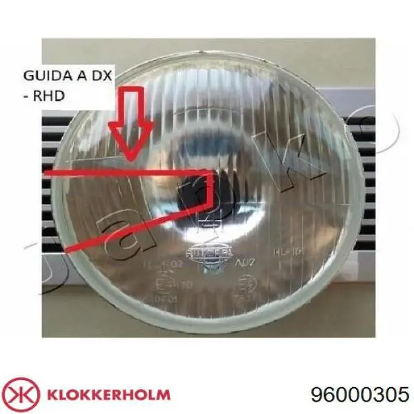 4474443 Fiat/Alfa/Lancia faro antiniebla izquierdo / derecho